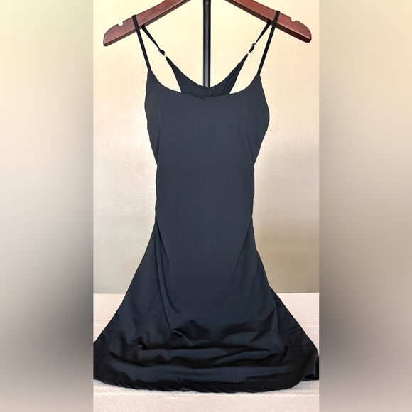 Tennis dress cross back adjustable straps black size small - Picture 3 of 4